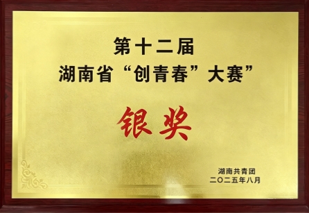 第十二届湖南省“创青春”大赛银奖